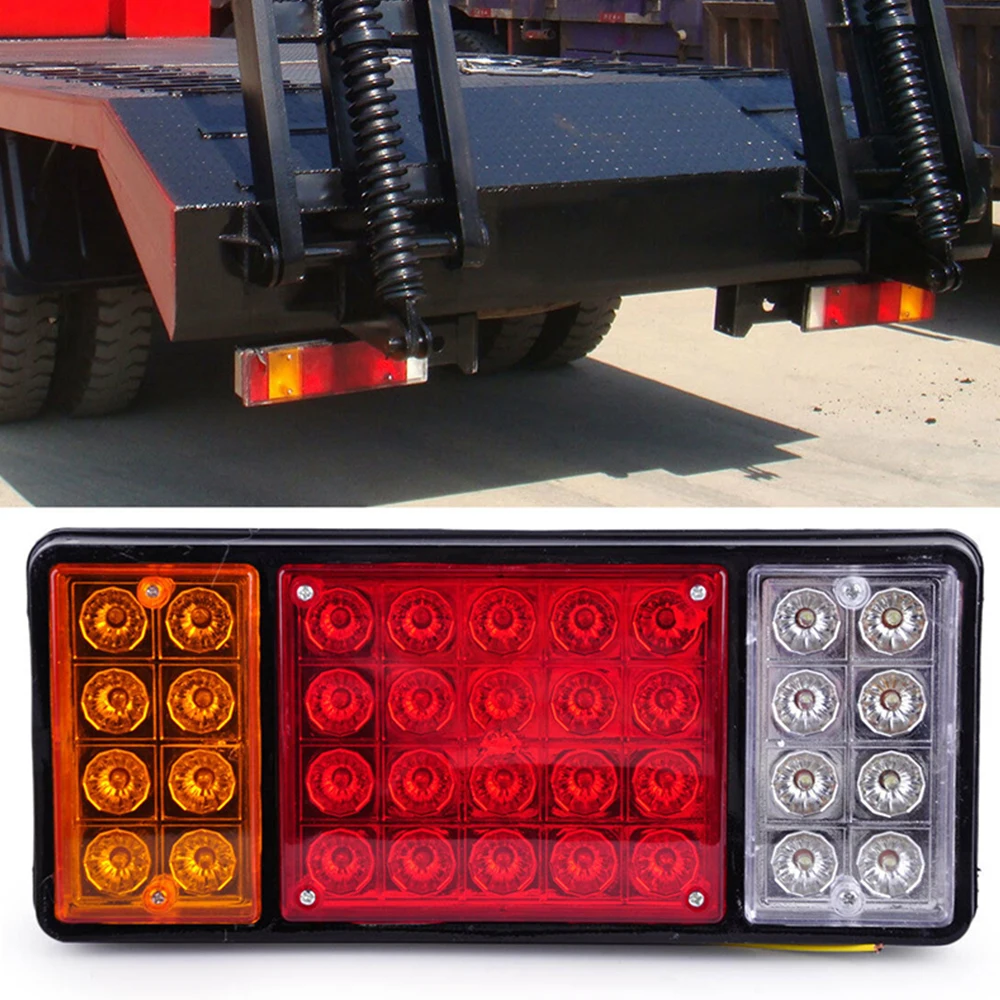 1PC Trailer Light LED Stop Rear Tail Brake Reverse Lights Turn Indiactor Truck Caravan led verlichting 12V 36LED Reverse Lamps