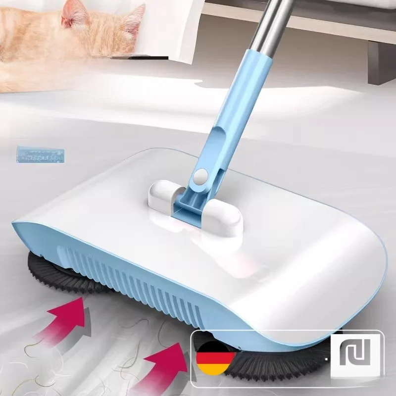 

Automatic Hand-Push Sweeping Machine Broom Set for Home Use Dustpan And Sweeper All-In-One Floor Cleaning Tool Household Esse...