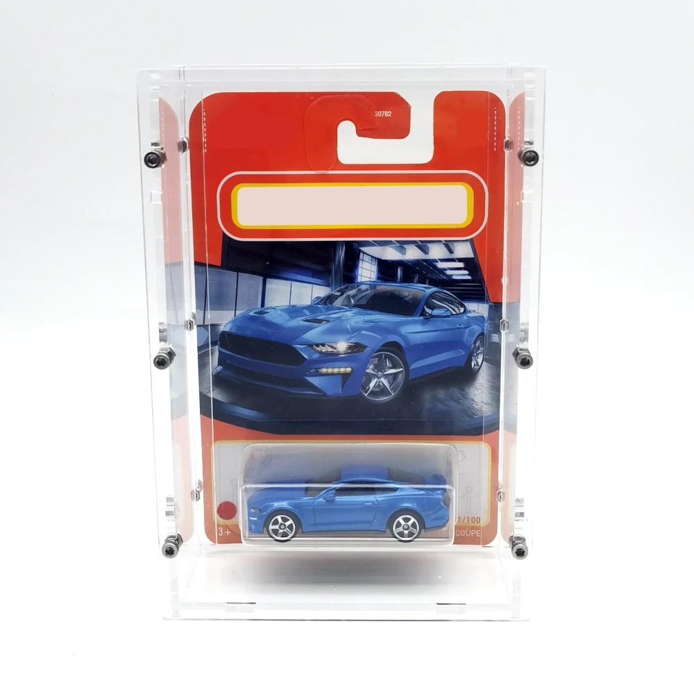 Bob Acrylic 1/64  Model Car Display Case For Hotwheels RLC Acrylic Transparent High Grade Box（without cars）