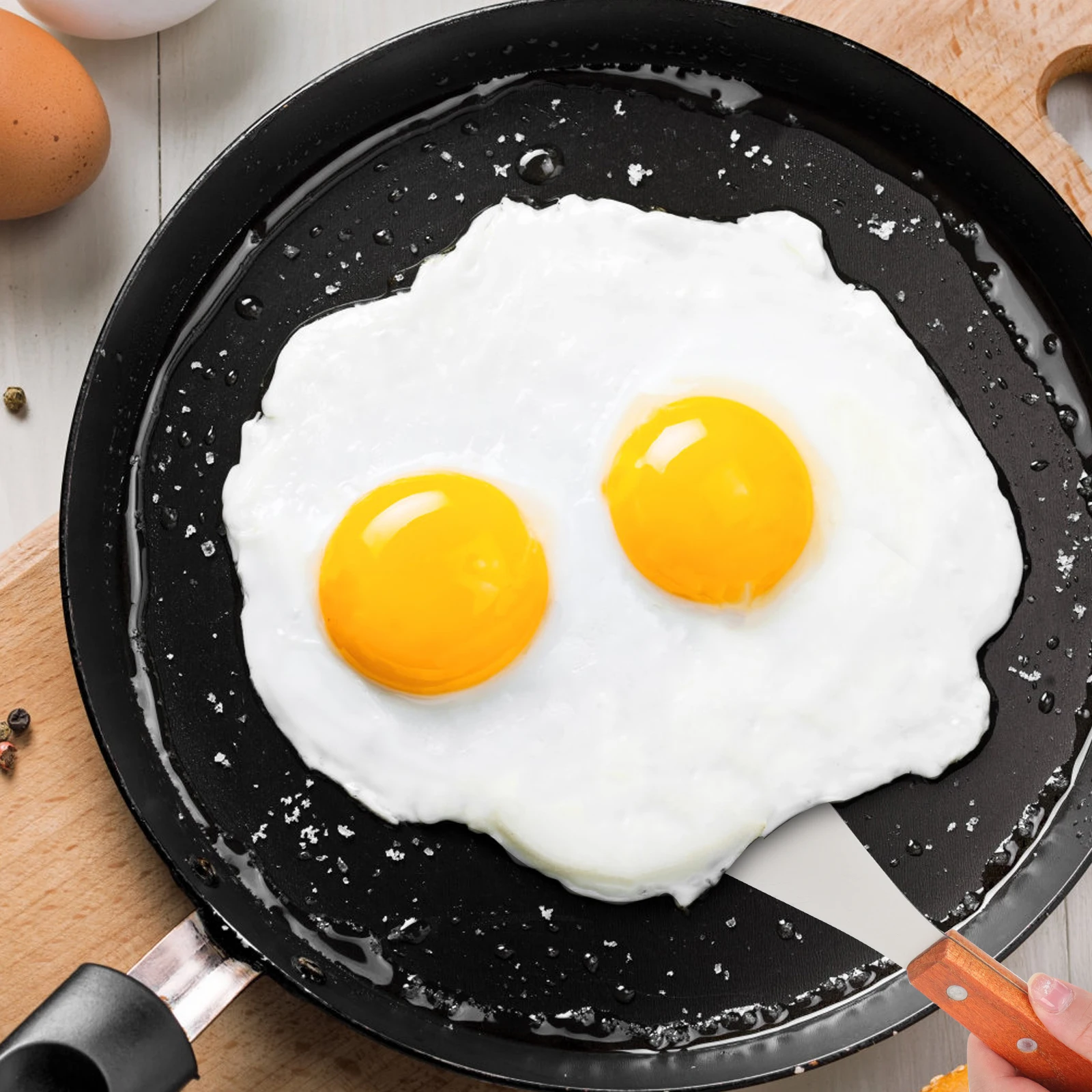 

1Set Crepe Spreader Pancake Making Kit Stainless Steel Pancake Shovel Household Kitchen Cooking Tools Crepe Kit