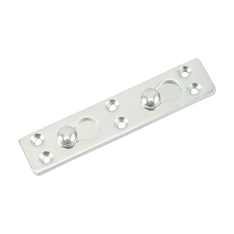 1Set Bed Bolt Hinge Silver Thick Connecting Hardware for Bed Frame Repair Accessories Thicken Hinge Accessories