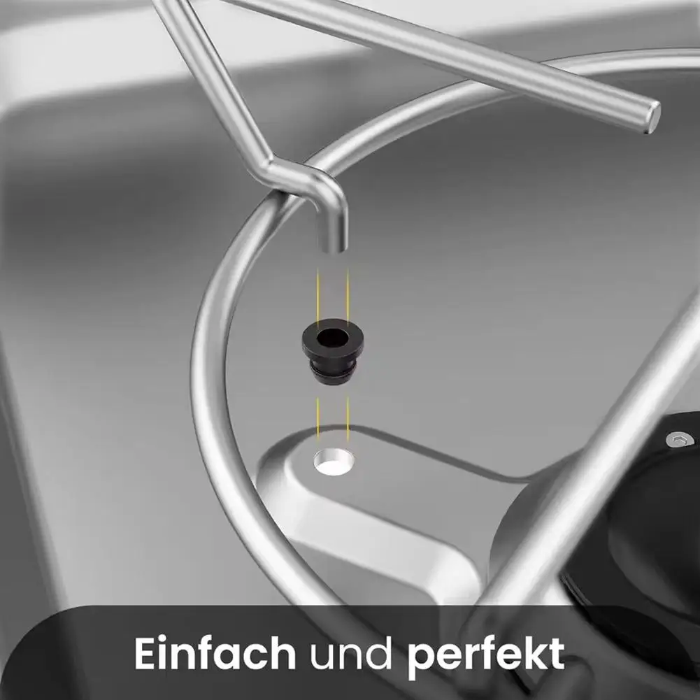 Bouchon en caoutchouc pour poêles, 16 pièces, manchon à œillets, plaque de cuisson pour camping-car, caravane, camping-car, Van, remorque, accessoires, outil de voiture