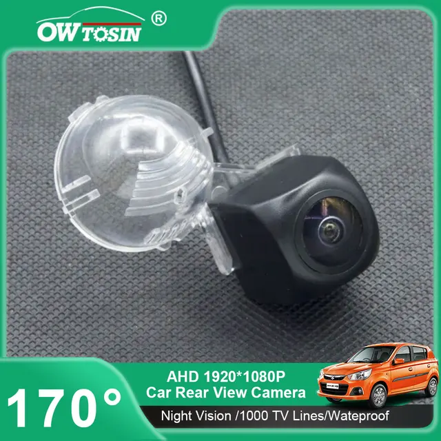 170 stopni AHD 1080P Samochodowa kamera cofania do Suzuki SX4 S-cross 2013 2014 2015 2016 Splash 2007 ~ 2014 Monitor pojazdu cofania