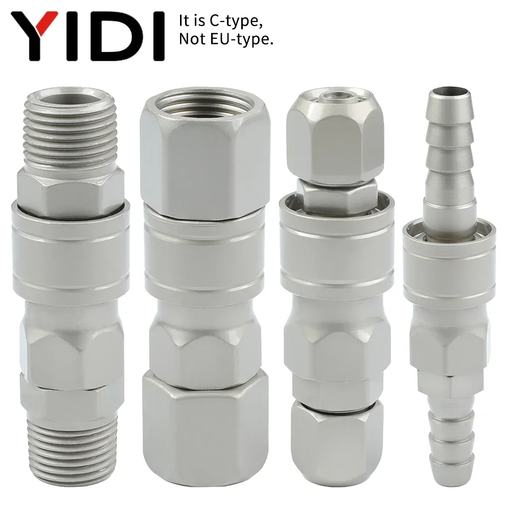 Pneumatic Connection Air Compressor Hose Tube Quick Coupling Fitting Fittings Connector Coulper SP PP SM PM SF PF SH PH 20 30 40