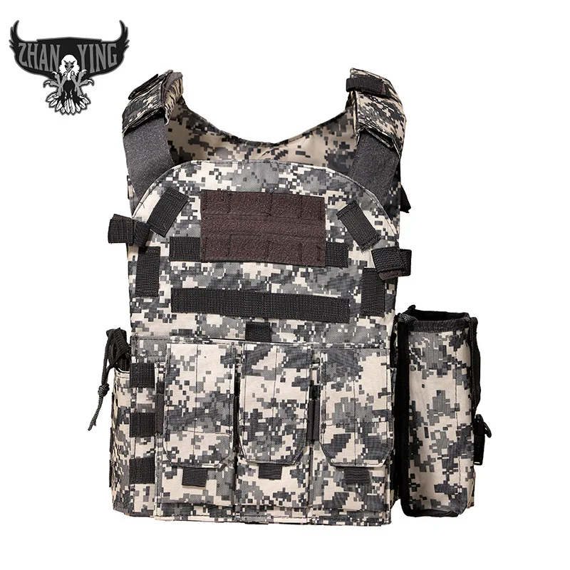 سترة تكتيكية خفيفة الوزن للقوات الخاصة سترة قتالية متعددة الوظائف قميص قتالي معدات تكتيكية قميص أسود بيثون مموه #3