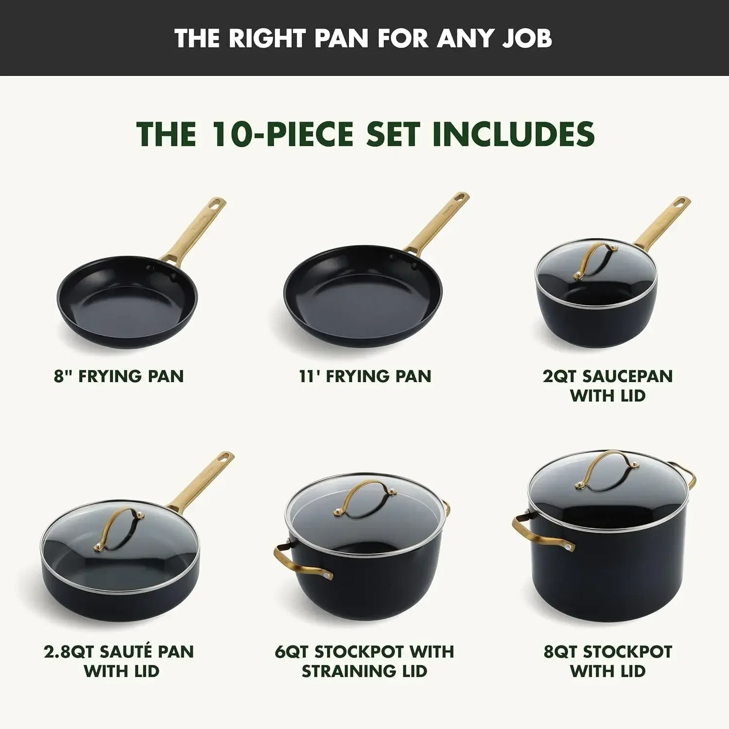 Cocina's New Kitchen Supplies Professional Non stick Pot Set Detachable Promotion Special Price -66%