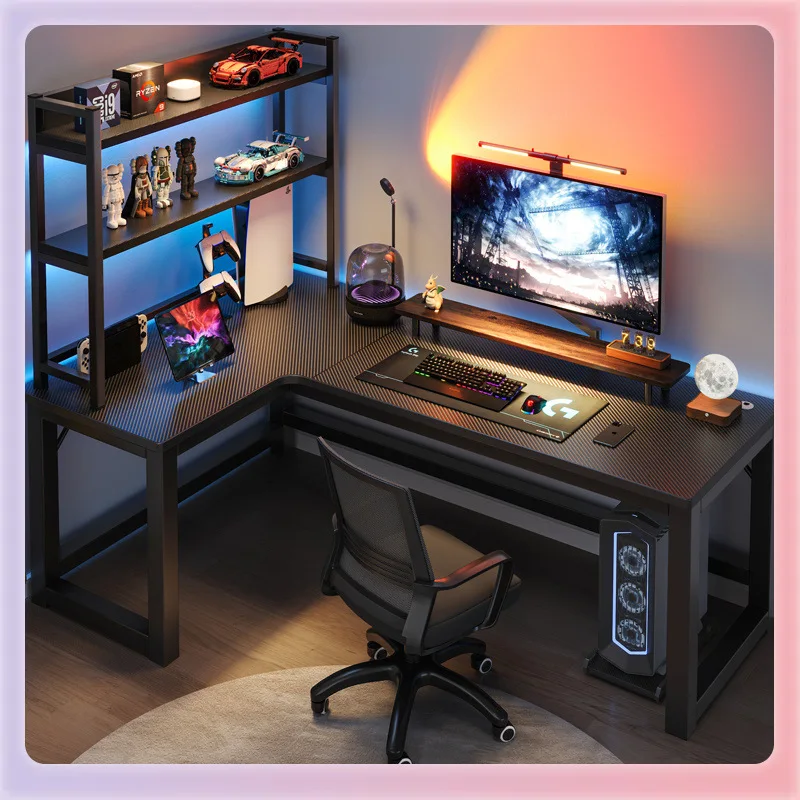 Уголок, киберспорт, настольный компьютер, настольный, домашний, двойной, книга