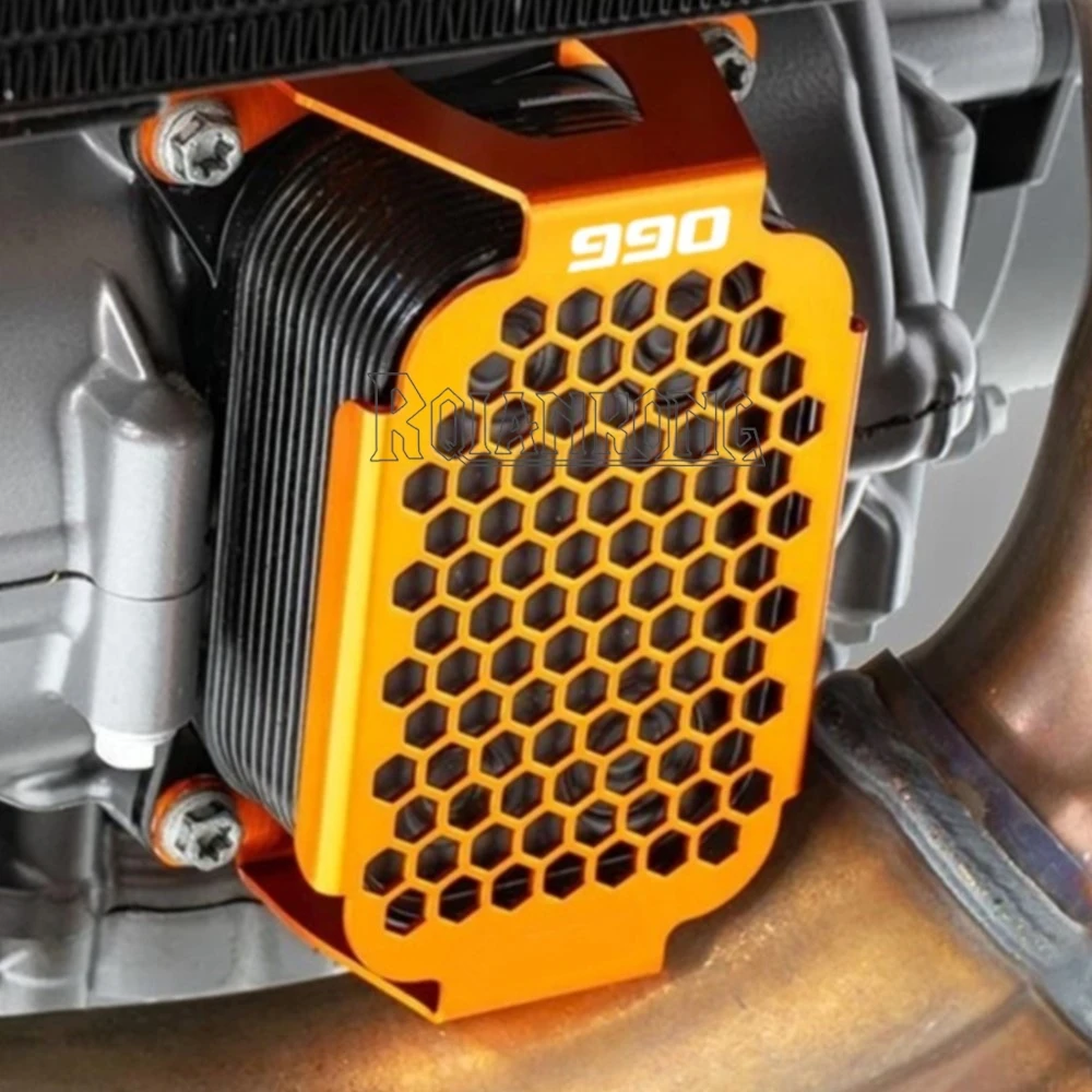2025 2026 Motorcycle Accessories Oil Cooler Guard Oil To Water Heat Exchanger Guard Protector FOR KTM Duke 990R Duke 990 R 2024