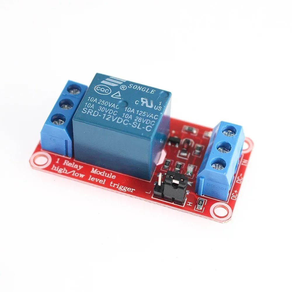 5V 12V One 1 Channel Relay Module Board Shield with optocoupler Support High and Low Level Trigger