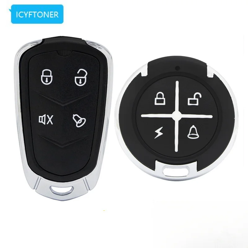 

Four Keys Metal Wireless Copy Remote Control Garage By 433MHZ Rolling Code