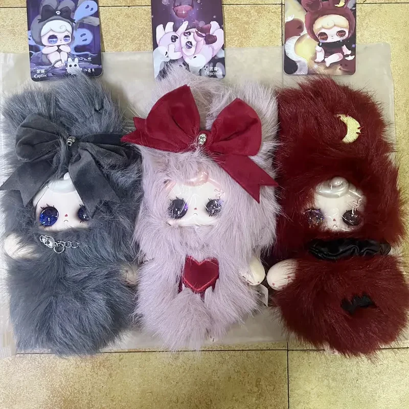 

Big Beautiful Yuna Under Night Plush Doll Blind Box Fluffy Fur Pendant Ornament For Adult Collectors Desktop Display Gift