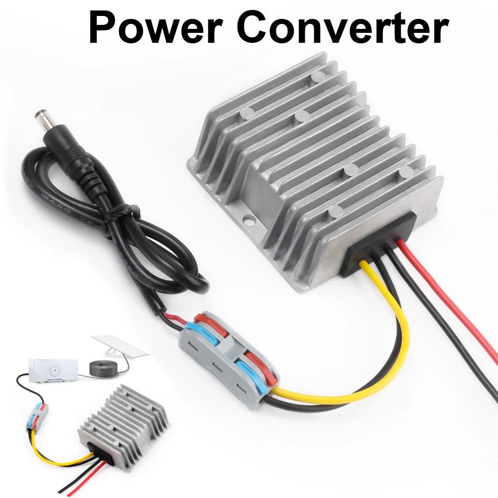 Booster 12V To 56V DC Power Converter CV/CC Step-Up Power Adapter for Starlink for Gen 3 Router Power Adapter Tools Versatile