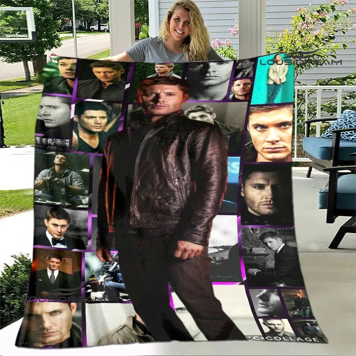 

Supernatural Join the Hunt printed blanket Warm blanket Flange blanket Soft and comfortable blanket picnic blanket birthday gift