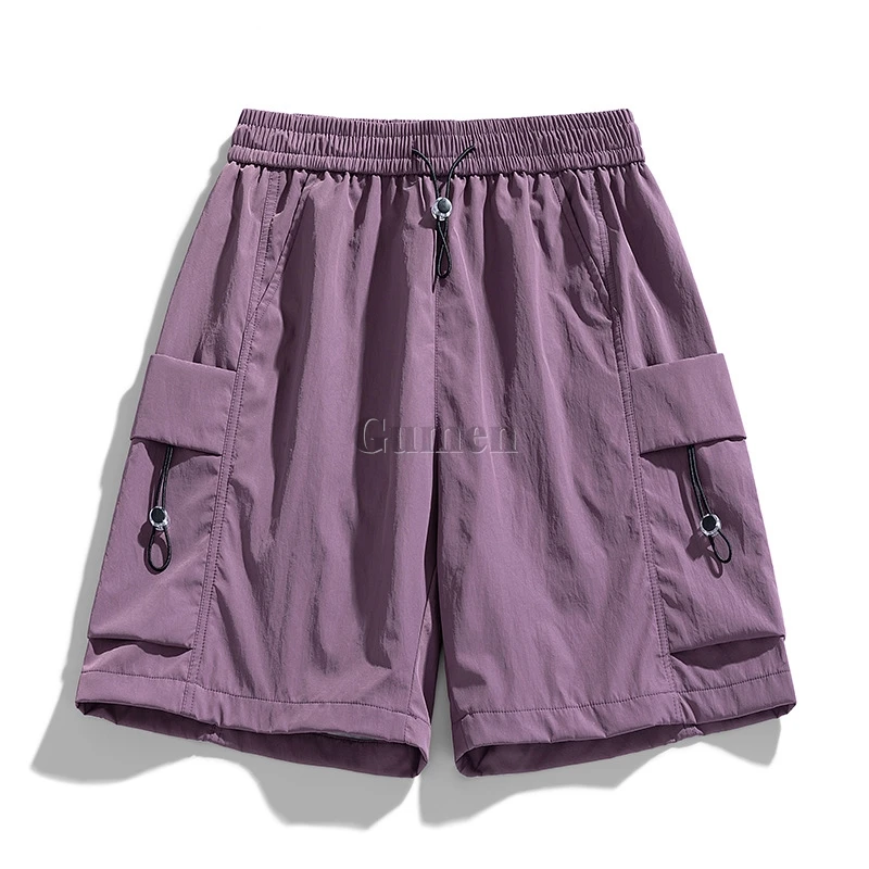 M/L/XL/2XL/3XL Summer Cargo Shorts Unisex Pet Groomer Work Clothes Lightweight Quick Drying Breathable Salon Hairdresser Uniform