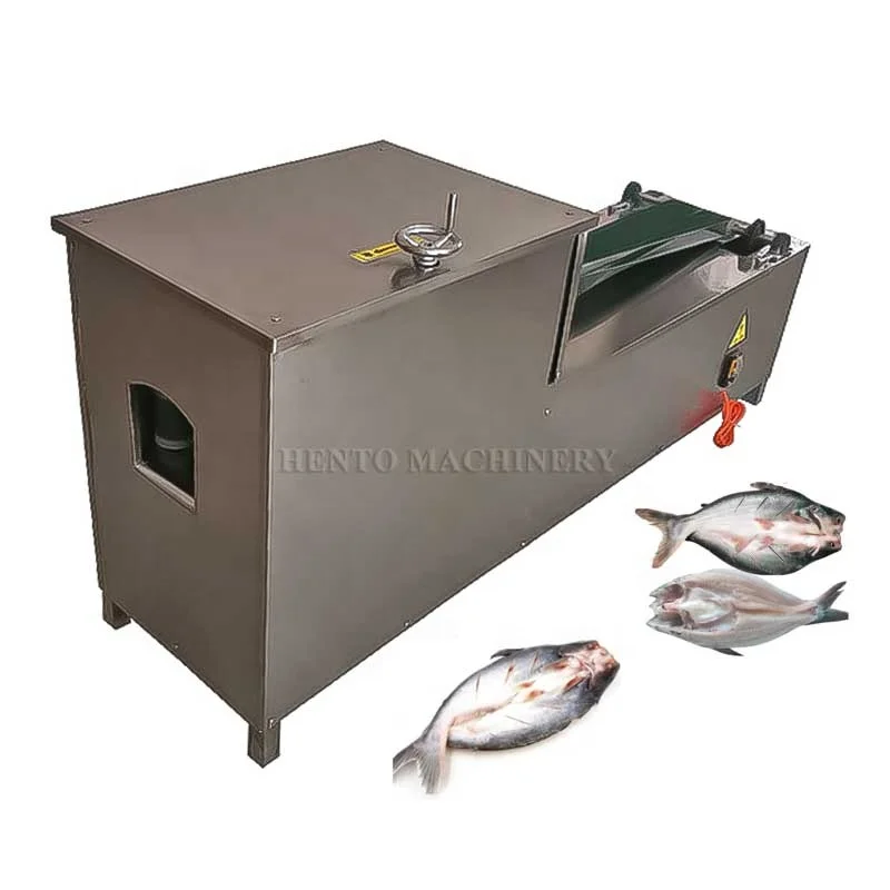 High Automation Machines for Cleaning Fish / Fish Back Cutting Machine / Automatic Fish Gutting Machine