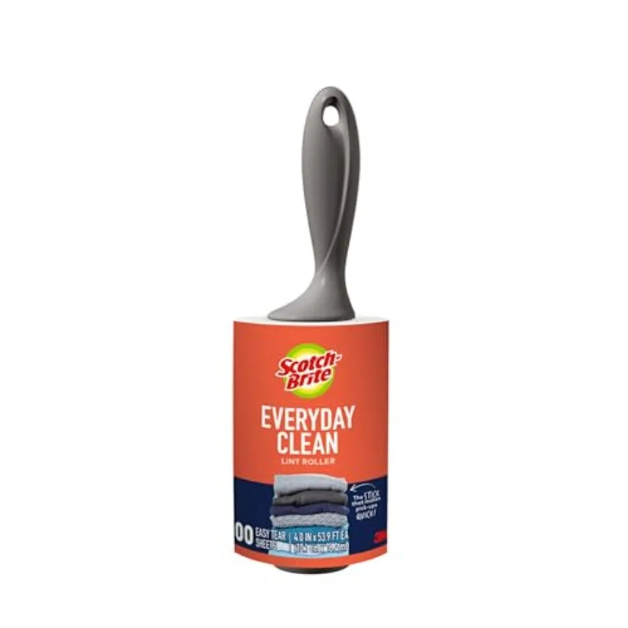 

Everyday Clean Lint Roller Lint Remover for Pet Hair Dark Clothes Furniture and Dusty Surfaces Picks Up Fur and Fluff in Your H