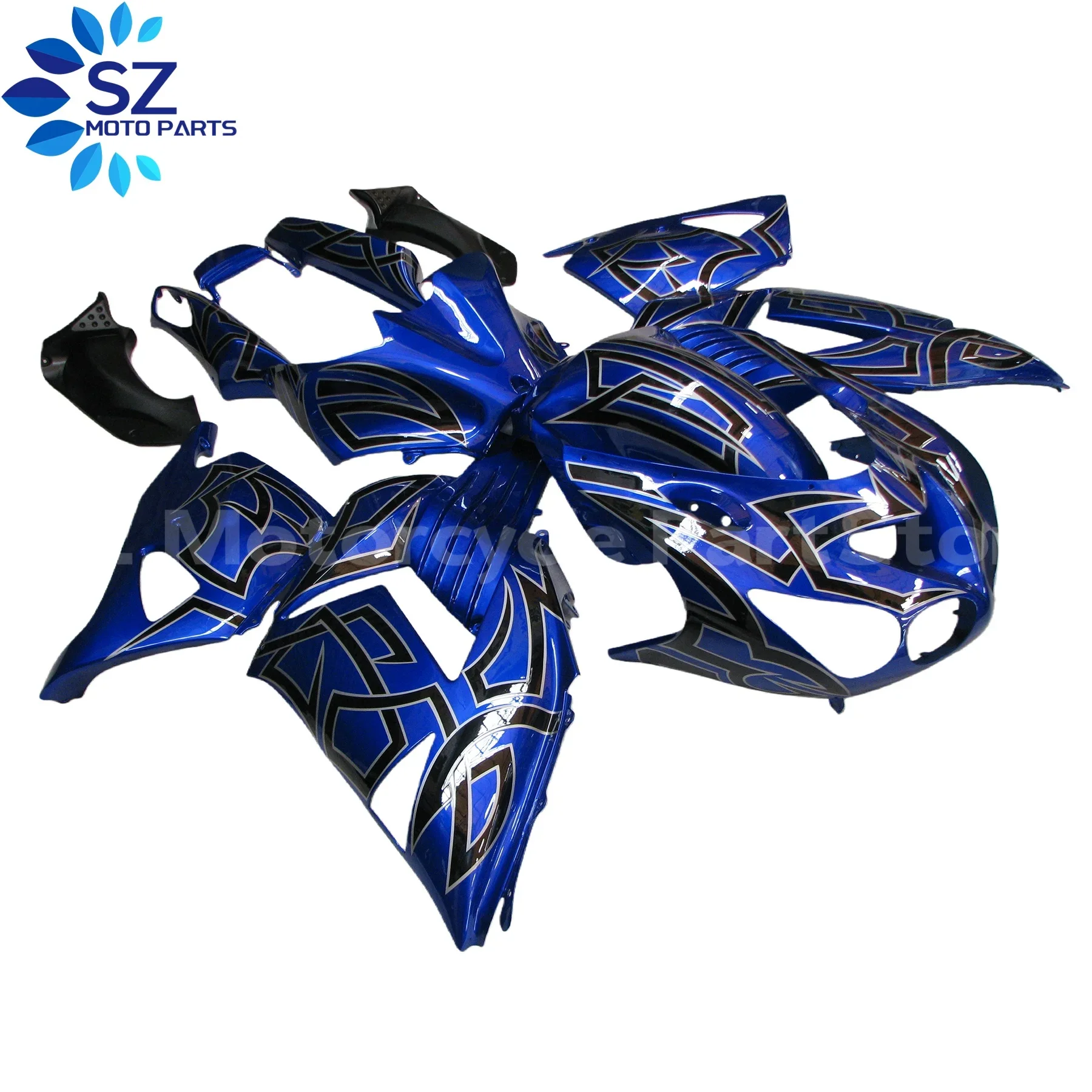 

ABS Injection Molded Full Fairing Kit fit for Kawasaki ZX14R 2006 2007 2008 2009 2010 2011 Motorcycle Complete Bodywork Panels