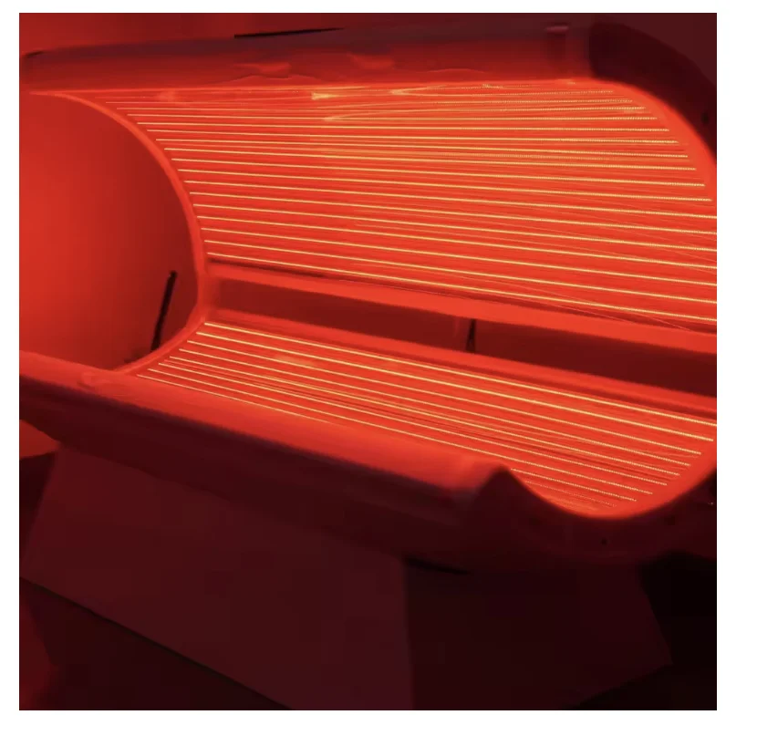 This Red Light Therapy Bed for Spas and Salons Features an LCD Touch Screen Control for Salon & Spa Use with Red Light Therapy