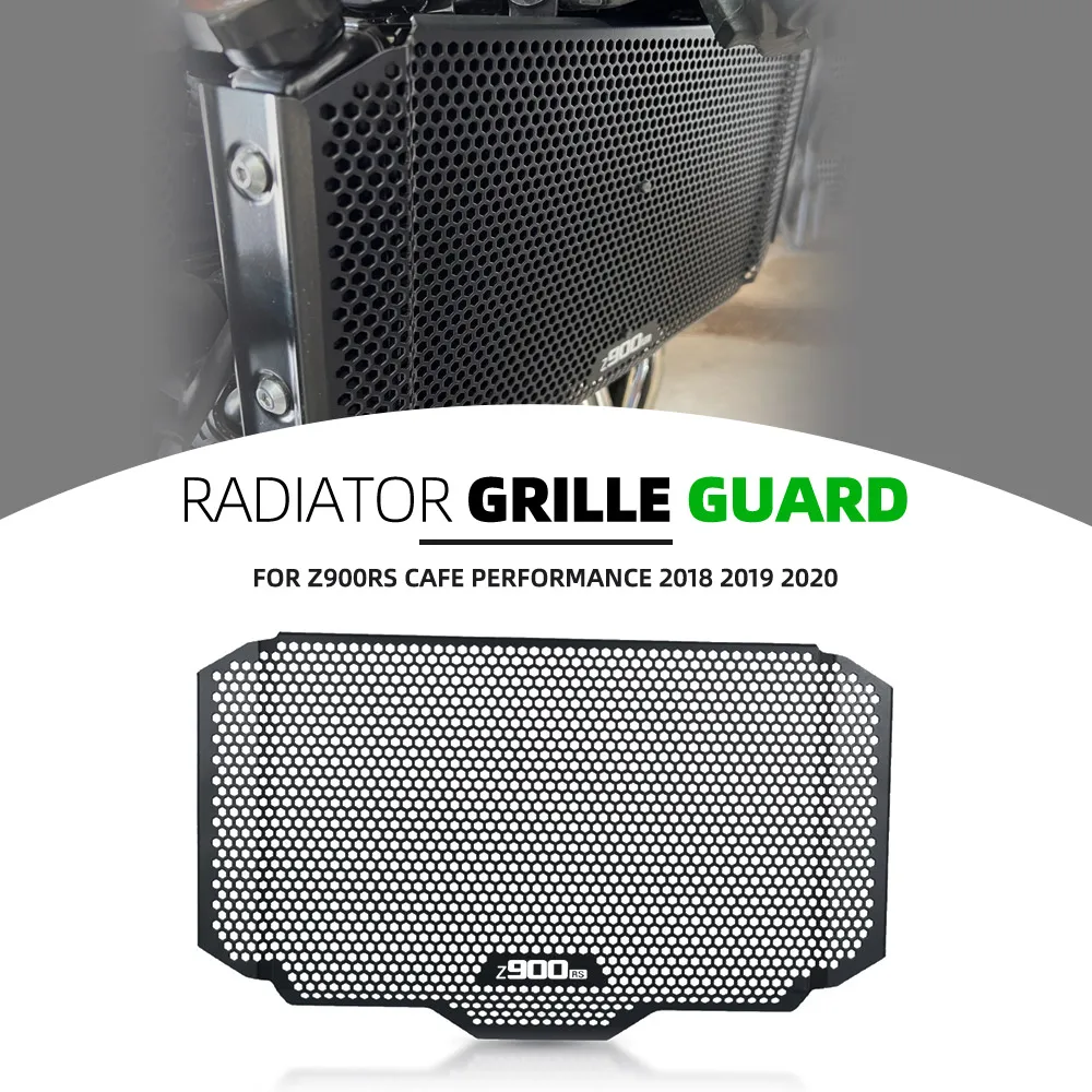 

FOR Kawasaki Z900RS Cafe Performance 2018 2019 2020 Motorcycle Radiator Grille Guard Cover Oil Cooler Guard Protector Grill