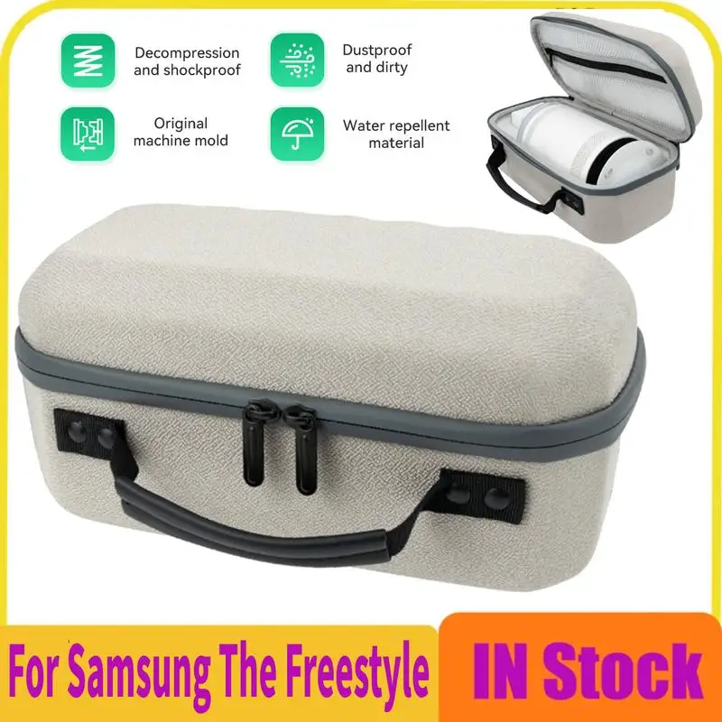 

Жесткая дорожная сумка из ЭВА для хранения проектора Samsung The Freestyle, водонепроницаемый противоударный чехол для аксессуаров для проектора
