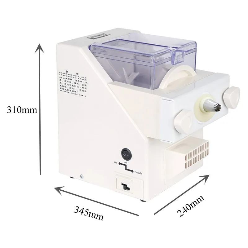 Household Cookie Forming Machine Tabletop Electric 220V Cookies Pasta Noodles Maker Kitchen Use Processor