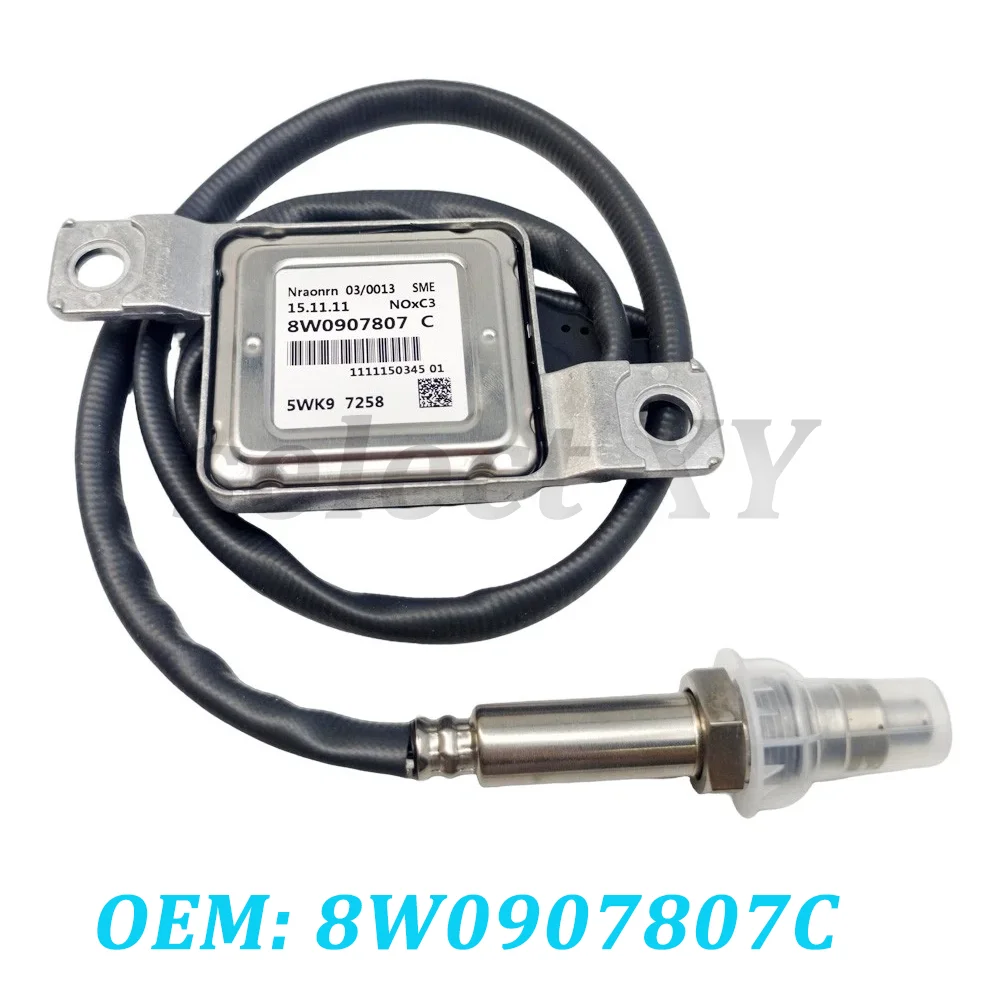

New NOx Sensor Nitrogen Oxygen Sensor for VW Audi 12V 8W0907807 C 8W0907807C 5WK97258