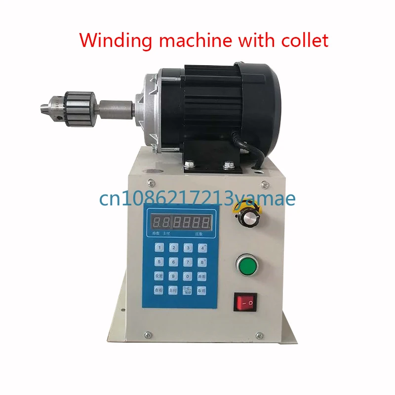 800W CNC Electric Winding Machine High Torque Winding Machine With Chuck Adjustable Speed Automatic Winding Tool