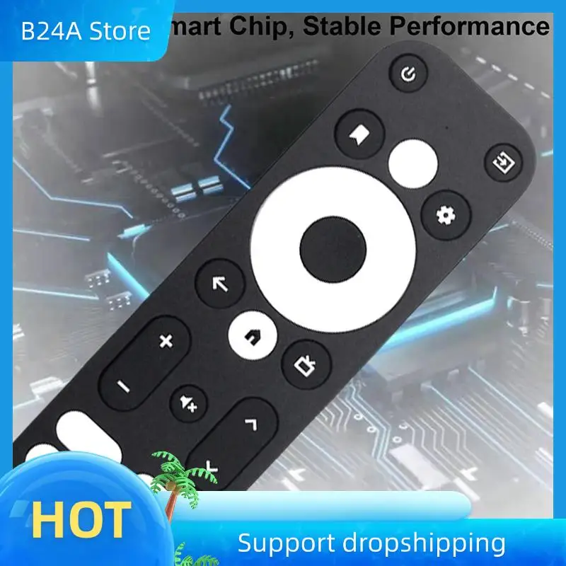 

B24A 4X Replace Voice Remote Control For MECOOL/ONN KM2 Plus Android TV Box For MECOOL KM2,KM2 Plus,KM7 Plus,KD3, KD5