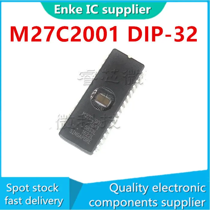 10 unids/lote M27C2001-10F1 M27C2001-12F1 M27C2001-15F1 CDIP M27C2001 27C2001