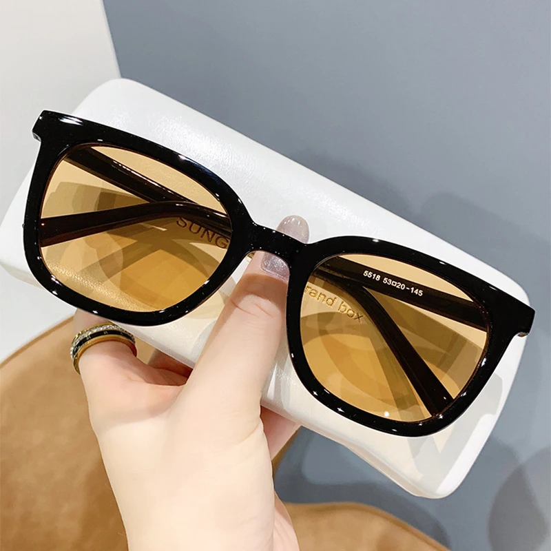 New Unisex Rectangle Vintage Sunglasses Fashion Design Retro Sun Glasses Female Lady Eyeglass Cat Eye Goggles UV400 Eyewear