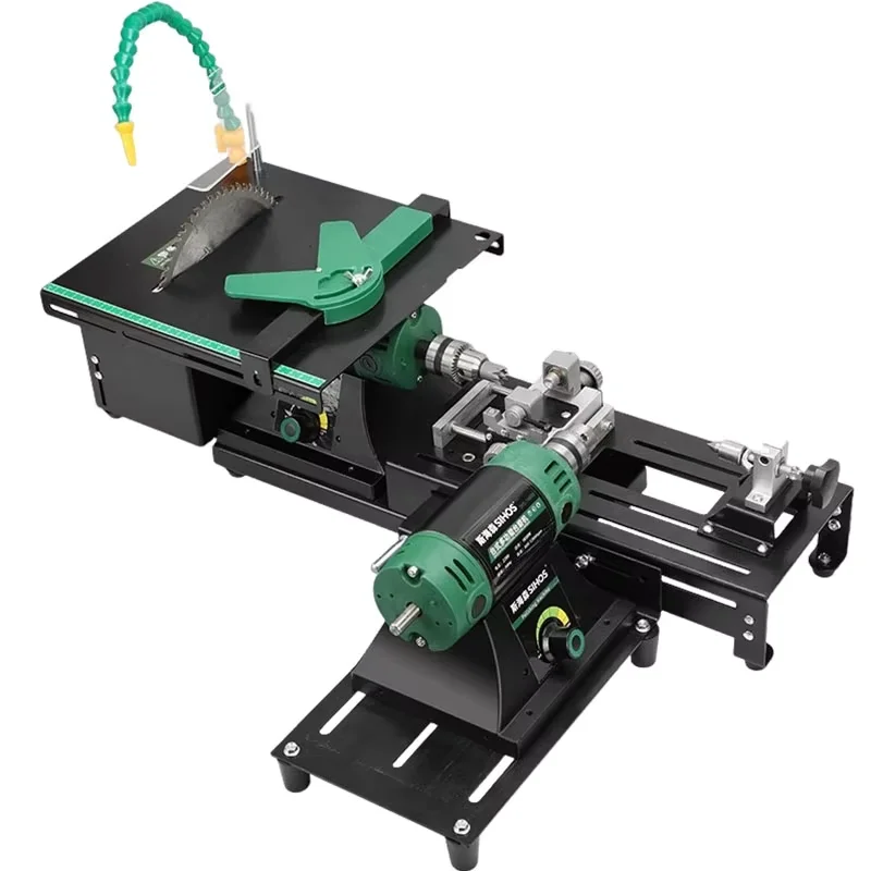 High Power Table Grinder Multifunctional Desktop Polishing Machine Jade Emerald Cutting Engraving Punching All-In-One Machine