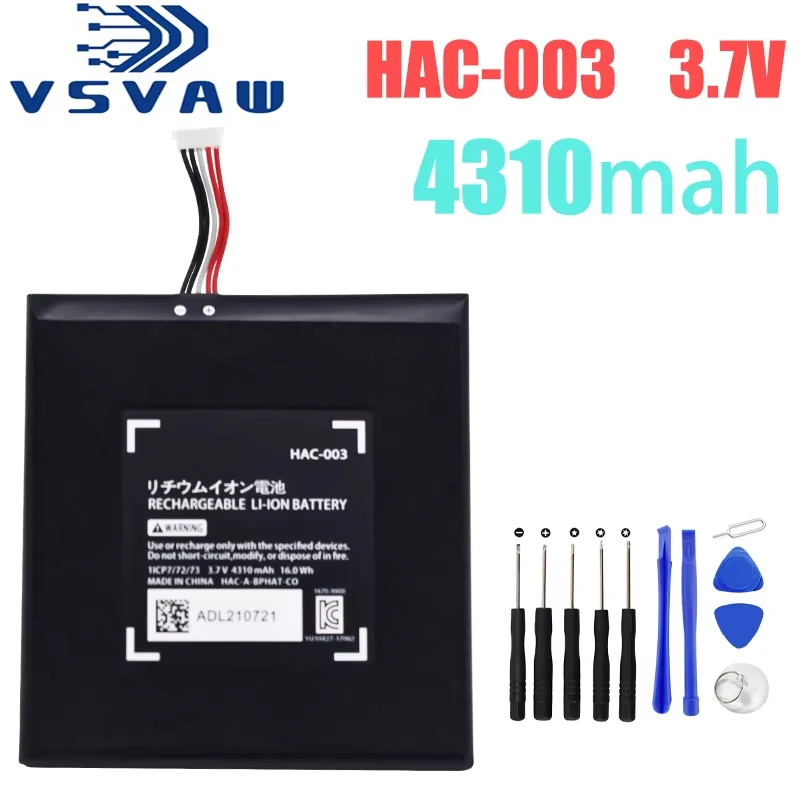 HAC 003 4310mAh Switch Console HAC-003 Battery Akku for Nintend Nitendo Switch Console HAC-001 HAC-A-BPHAT-C0, HAC-S-JP/EU-C0