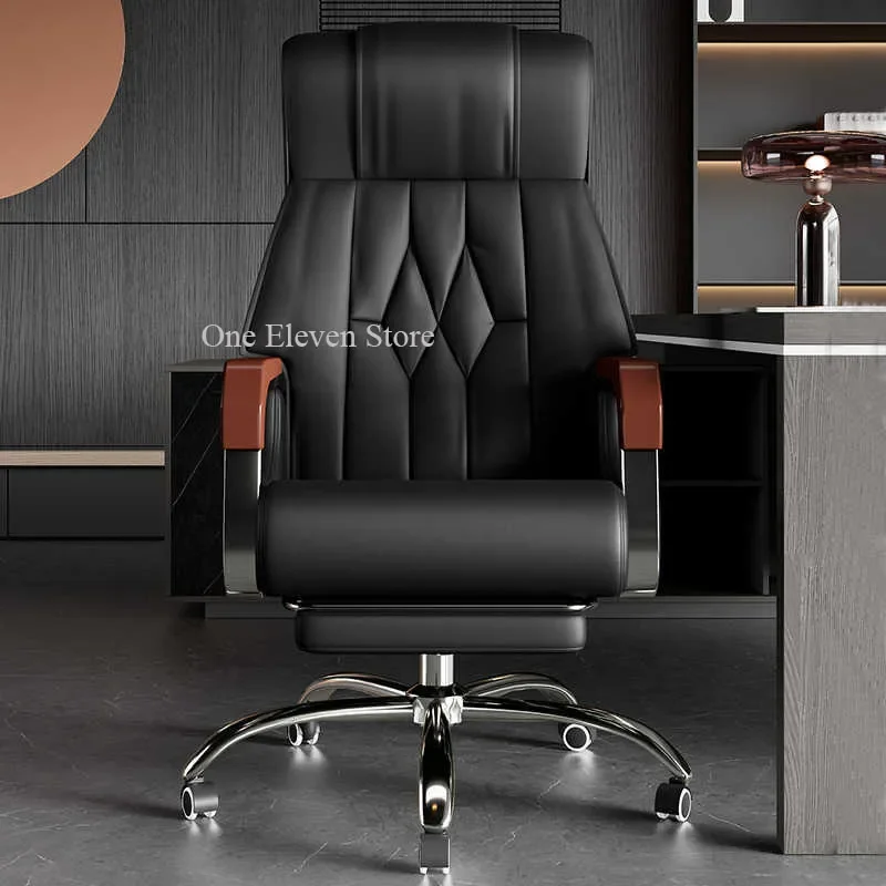 Eenpersoonsstoel Schoonheidsbureaustoelen Vergadering Rugleuning Gaming Comfortabel Anime Gamer Lederen bureau Cadeiras Gamer