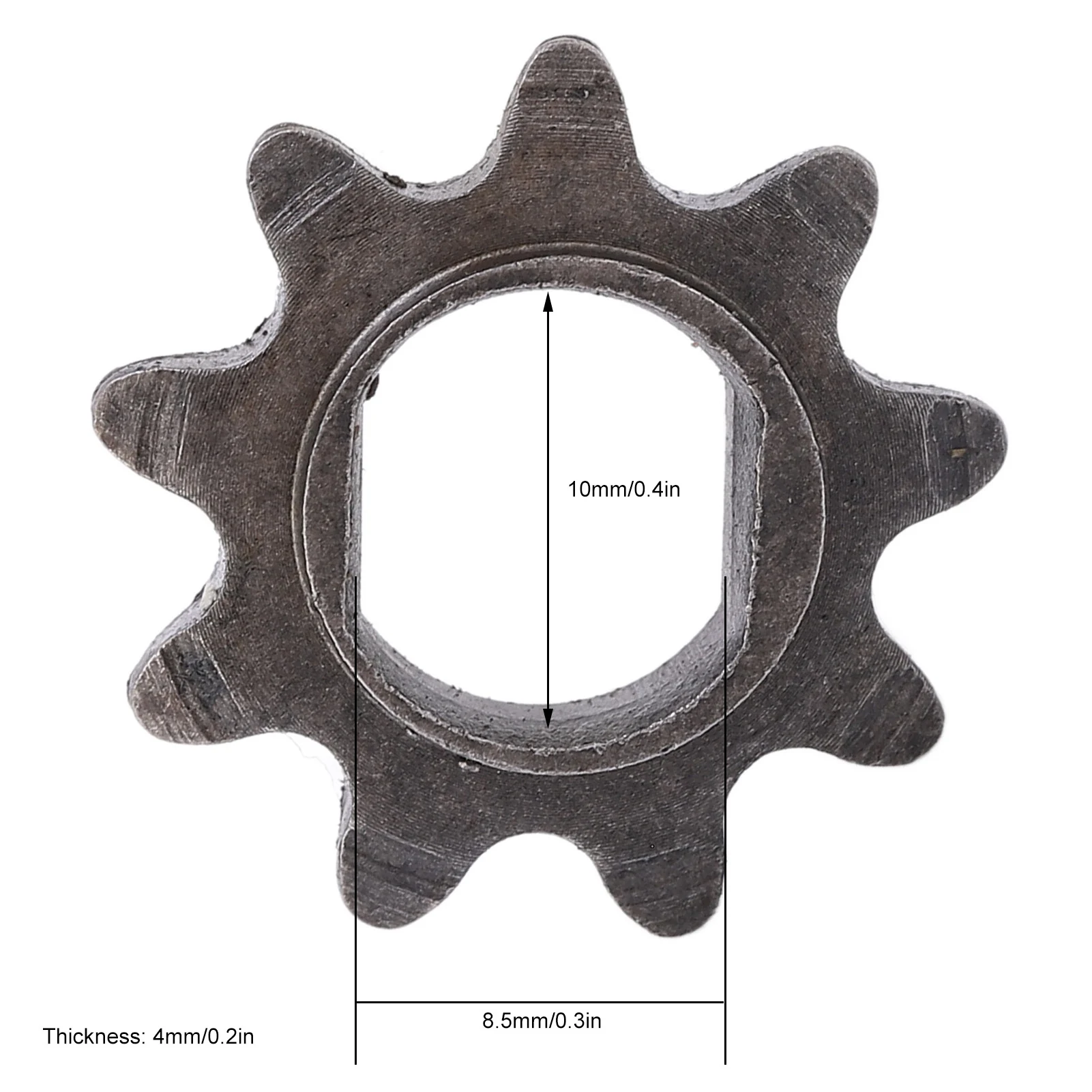Motor Sprocket 9T 25H Engine Pinion Gear Chain Sprocket H Shaped Sturdy Durable Perfect Quality for MY1020 Motor Engine