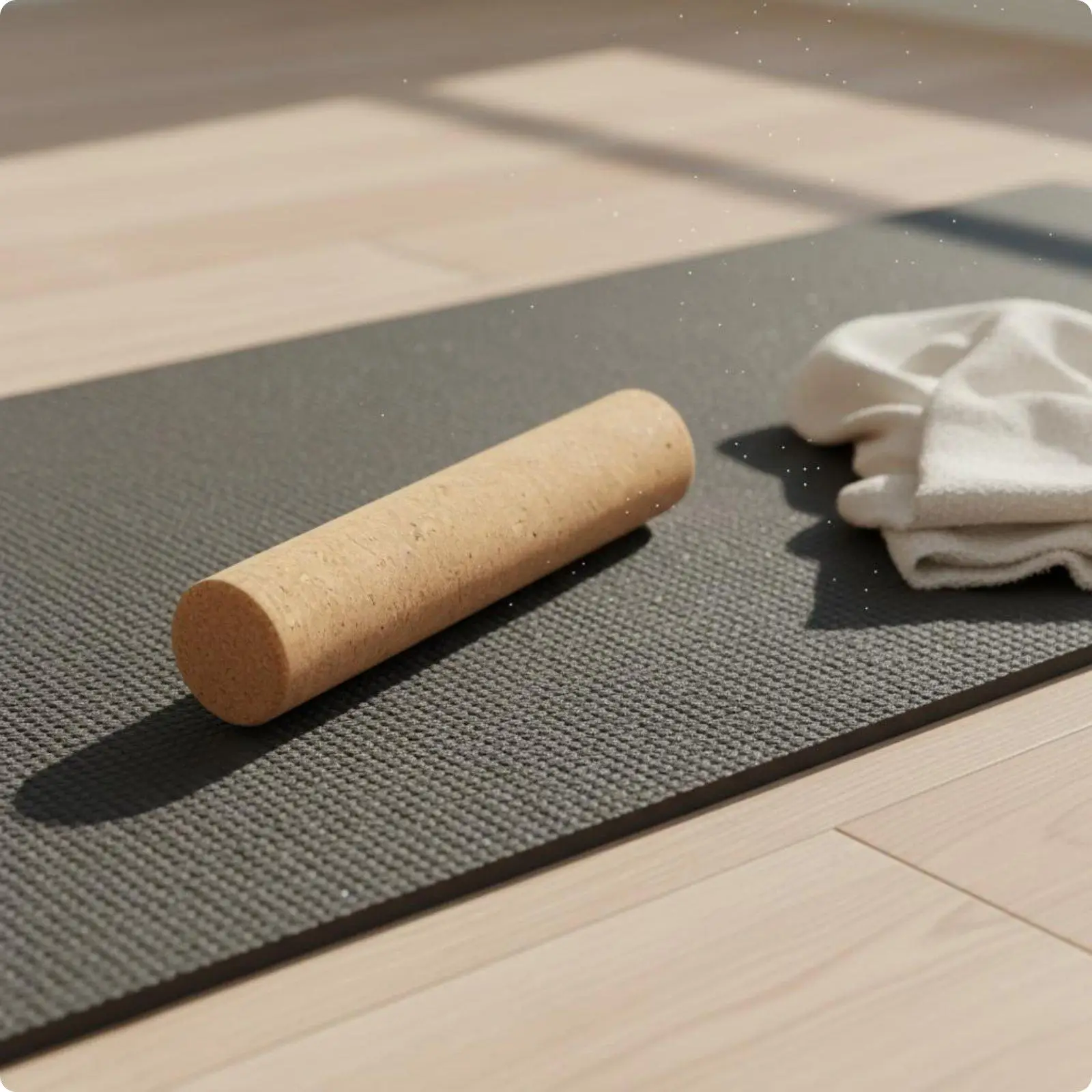 Pack of 2 or 4 cork foam rollers, mini cork rollers, portable, hand rollers