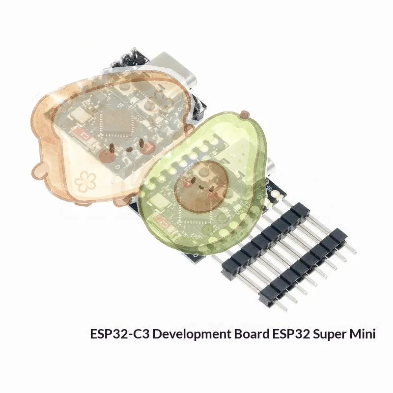 ESP32-C3 Mini Dev Board Dual Band WiFi Bluetooth Low Power Expansion Board for STEM Education Practice
