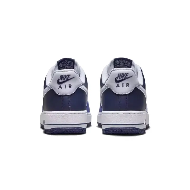 Nike Air Force 1 07 Low Men's board Shoes Support Comfort Casual Shoes Cushioned and lightweight breathable sneakers blue-white