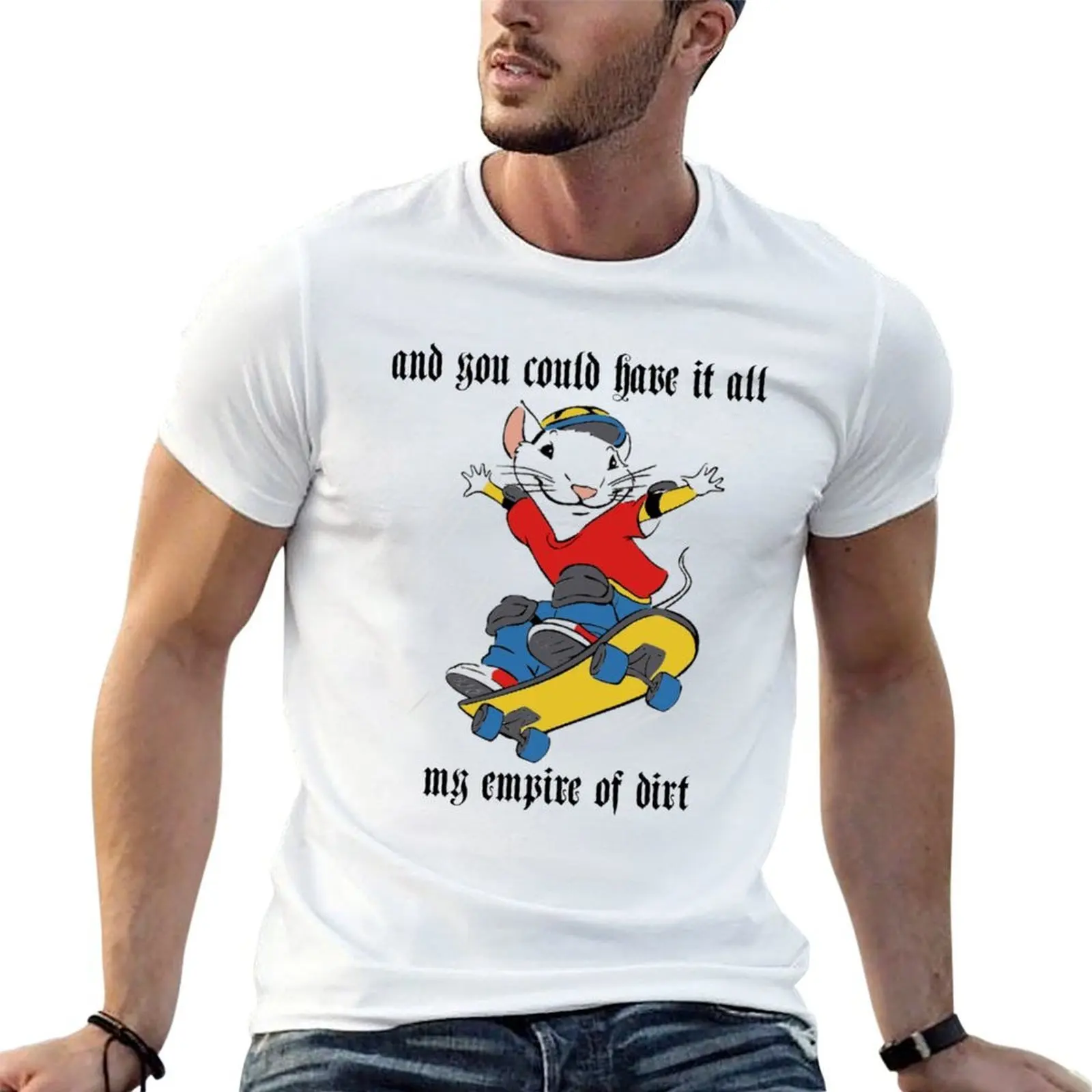 Stuart Little Empire of Dirt T-Shirt Soft Durable Cotton T-Shirt