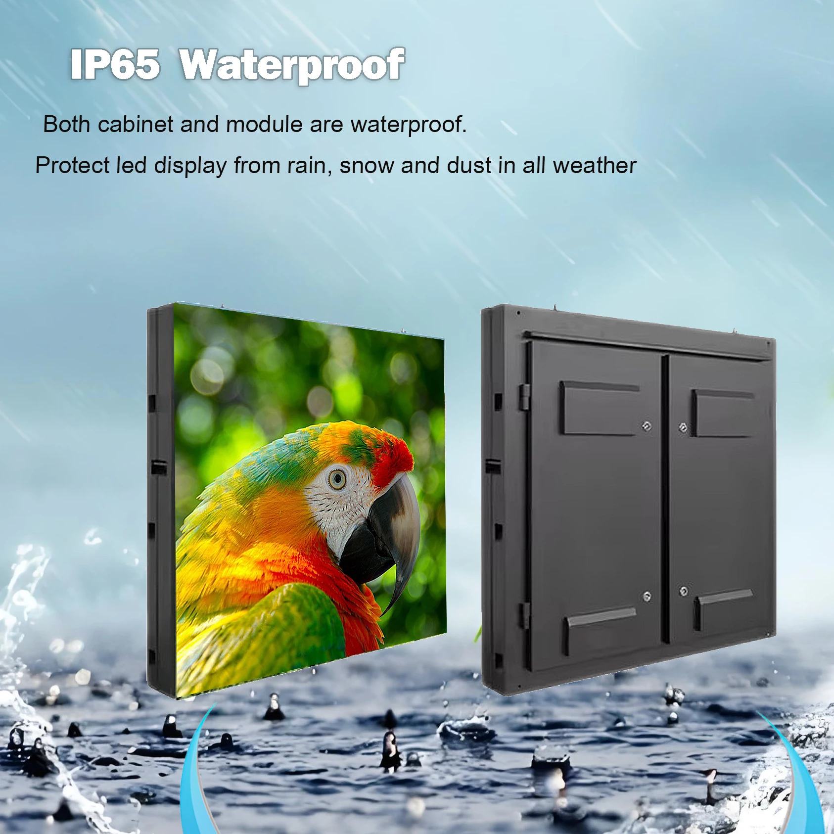 Professional Creative Outdoor P5 LED Display Screen HD Advertising Digital Signage