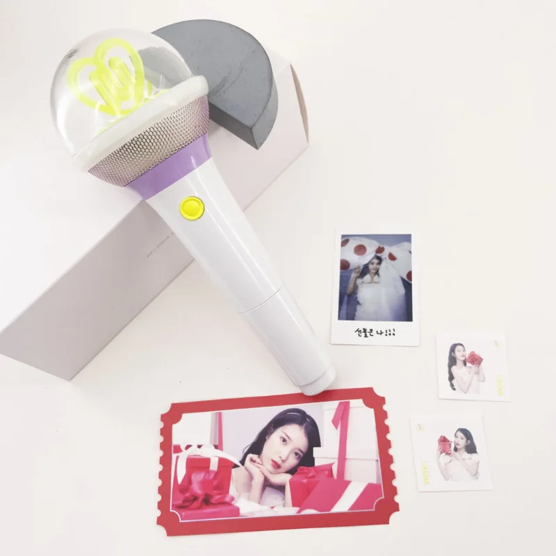 

Kpop IU Lightstick 3.0 Lee Ji-eun Fluorescent Lamp Special Edition Concert LED Lamps Fans Collections Light Stick Night Light