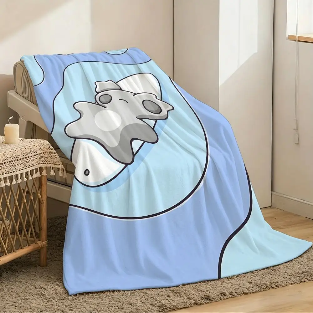 Koala cute Throw Lightweight 240g Flannel Blanket Soft Skin-friendly for Summer Cooling