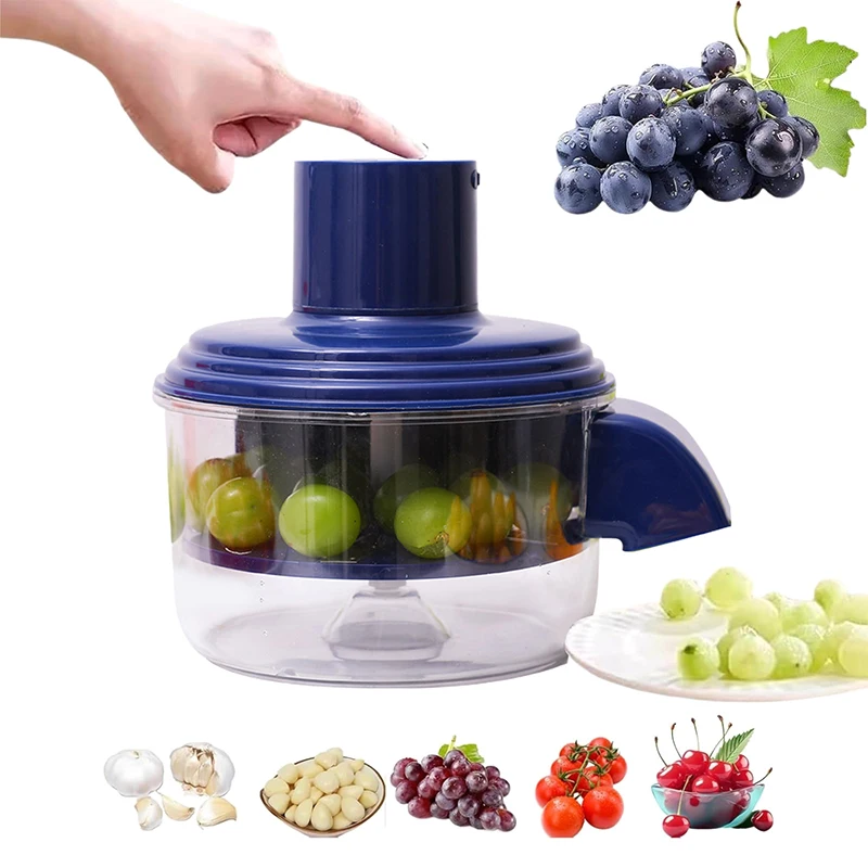 آلة تقشير أوتوماتيكية كهربائية: للعنب والثوم والطماطم الكرزية - أداة إزالة الجلد متعددة الفاكهة