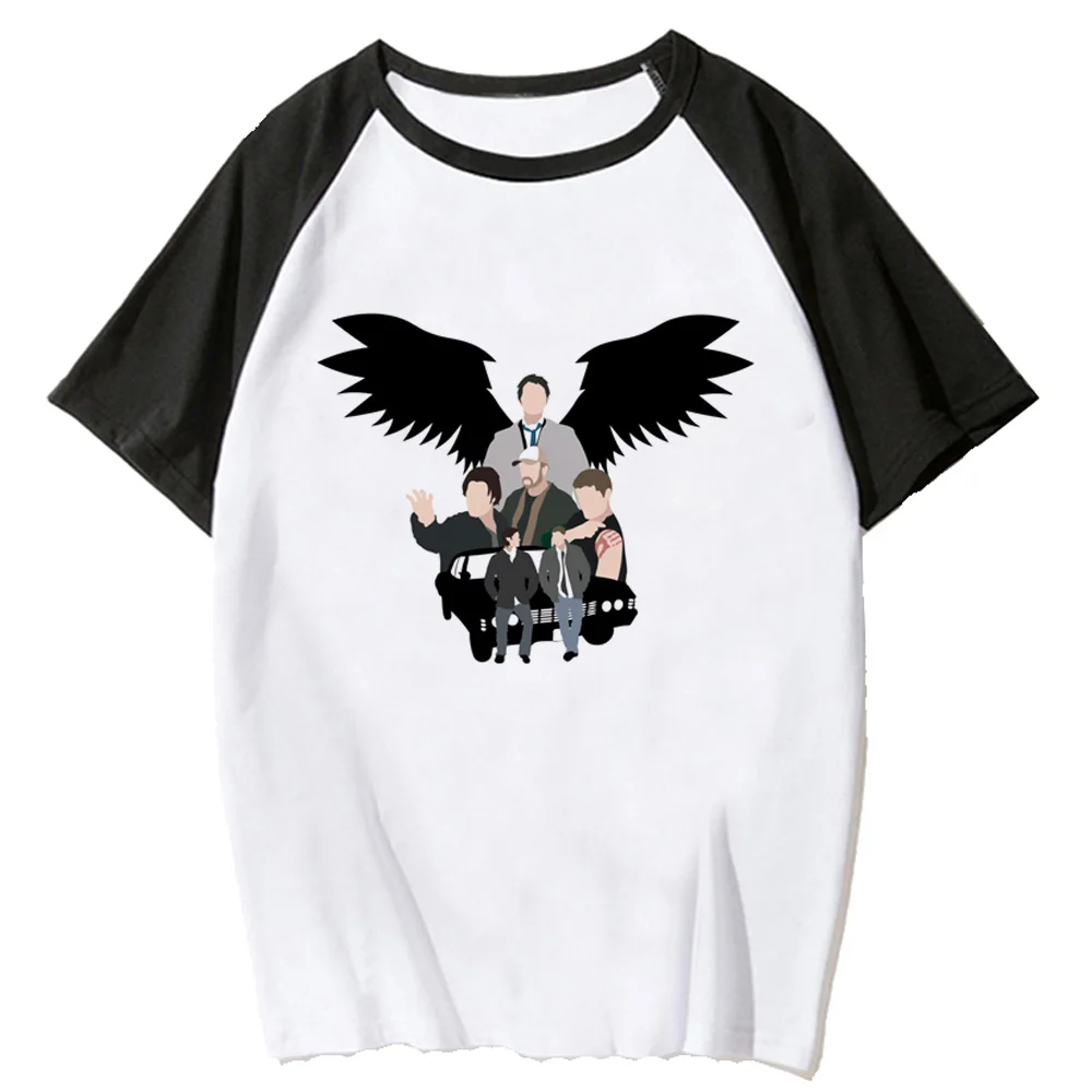 Supernatural tshirt women graphic Tee girl designer clothing