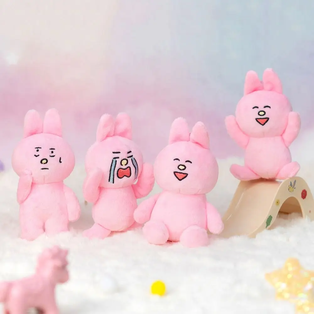 

PP Cotton Rabbit Plush Doll Pendant Soft Collection Bunny Plush Stuffed Toy Cartoon Comfortable Plush Bunny Keychain