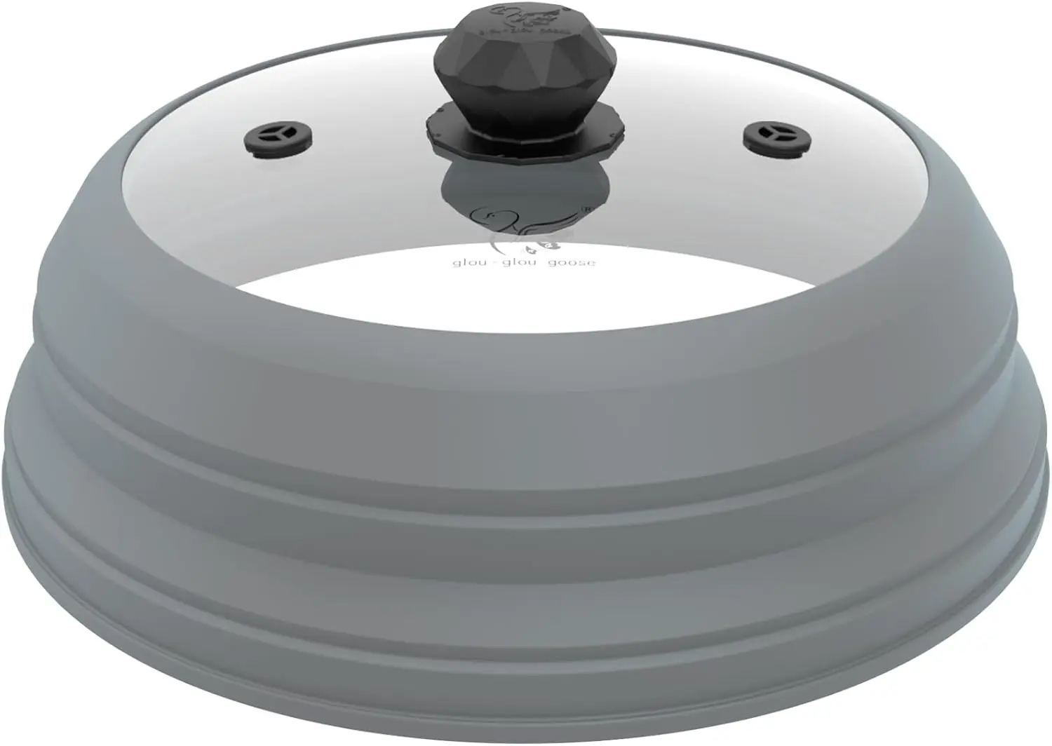 

Крышка-вентилятор для микроволновой печи, силиконовая, складная, для защиты от брызг, 11,8 дюйма, большая