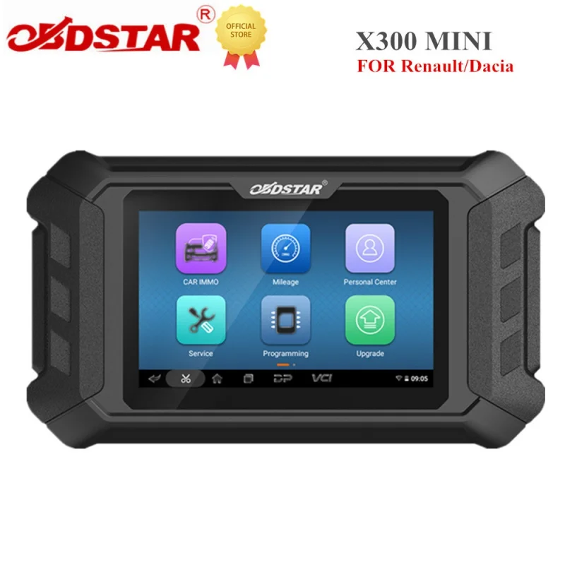 OBDSTAR X300 MINI for RENAULT/ DACIA Programmer All Key Lost Programming/Pin Code Reading/Cluster Calibrate