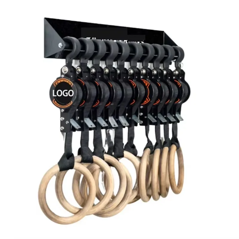 Fitness Rings High Load-bearing Adjustable Home Gymnastics Sports Equipment Manufacturers Direct Sales Wholesale Stampin