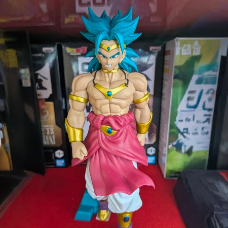 

In Stock Original Genuine BANPRESTO Dragon Ball Z Solid Edge Works Broly PVC Anime Figure Action Figures Model Ornament Toys