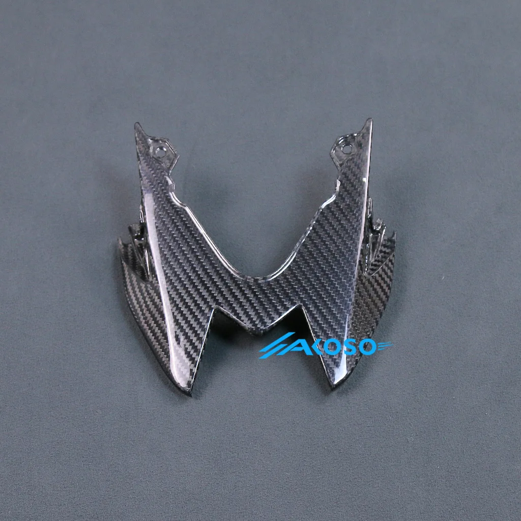 Für BMW S1000RR 2015 2016 2017 2018 Vollständige 3K Trockene Kohlefaser Motorradverkleidungen AKOSO 윙렛 Zubehör für Modifikation