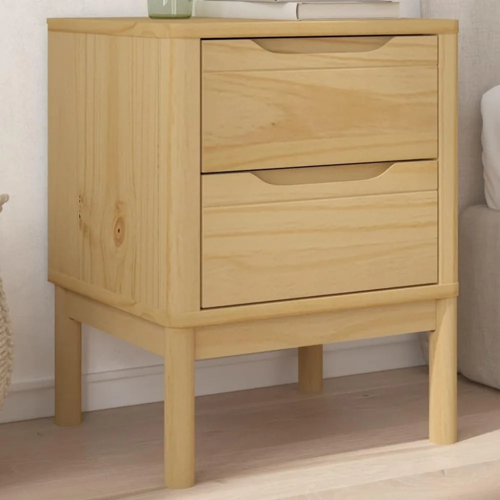 

Bedside Cabinet Floro Wax Brown 17.7"x15.4"x22.4" Solid Wood Pine,Furniture,Tables,Nightstands,Brown,10.35kg/22.77ib